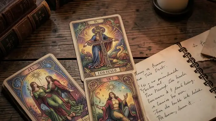 анализ своих раскладов — визуальное представление раскладов Таро