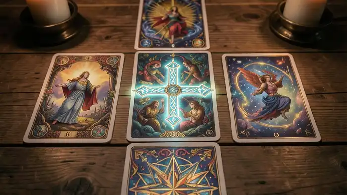 автоматический расклад таро — визуальная схема раскладов