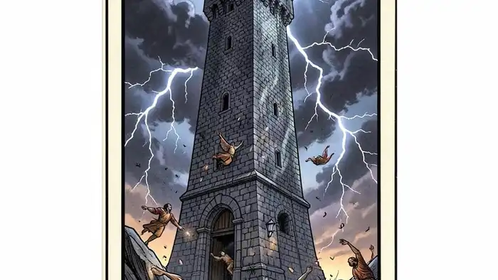 Башня Таро — изображение разрушения и возрождения