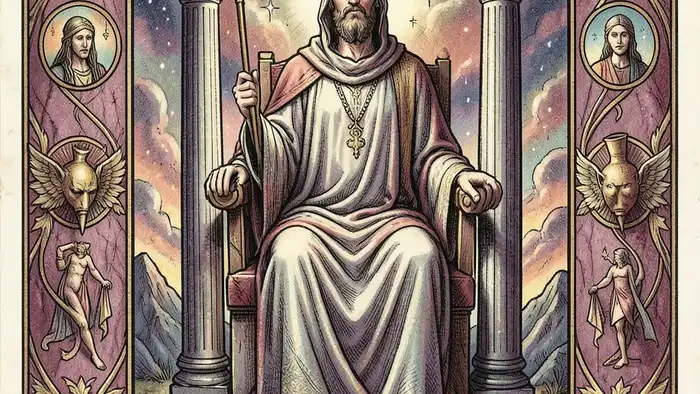 Иерофант карта Таро — символ жрец, традиция и наставничество