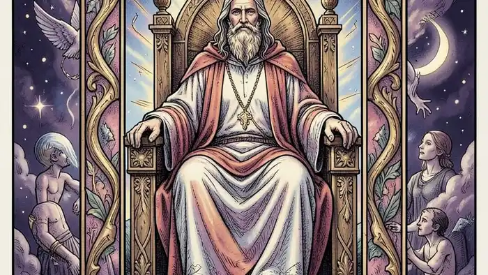 Иерофант таро да или нет — изображение карты Иерофанта