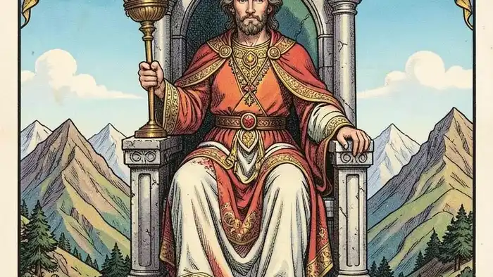 Император характеристика таро – изображение карты с императором на троне