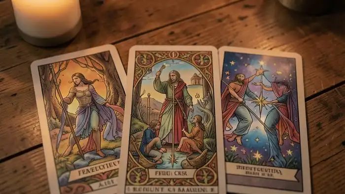 как часто можно делать расклад Таро – изображение расклада на столе