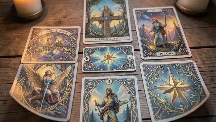 как научиться делать расклады Таро изображение расклада