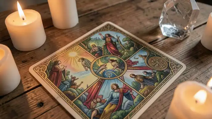 как вытаскивать карты для расклада — изображение расклада Таро