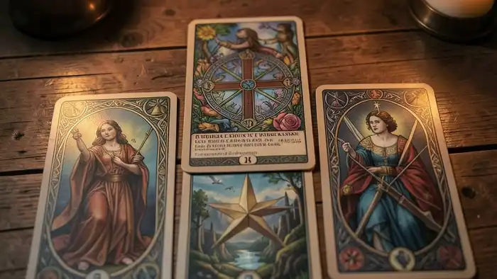 какой расклад выбрать для ситуации — изображение раскладов Таро на столе