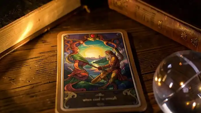 когда хватит одной карты — одиночный расклад Таро в атмосфере мистики