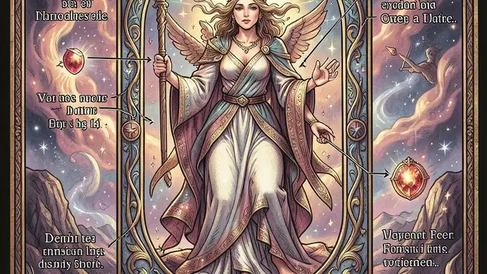 Колесо Фортуны предостережение таро иллюстрация