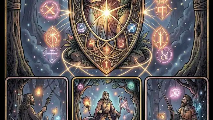 комбинированные расклады иллюстрация таро