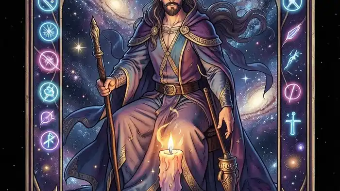 Маг таро да или нет — иллюстрация карты Мага