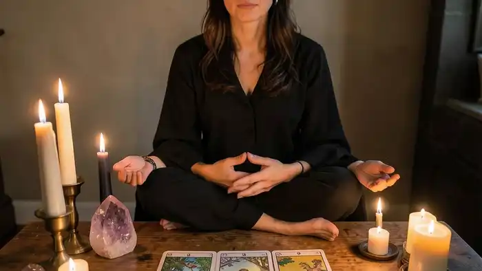 медитация перед раскладом Таро – подготовка к чтению карт