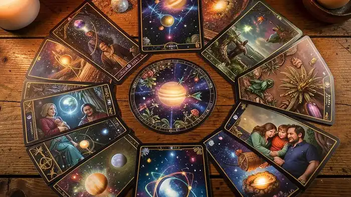 планетарный расклад Таро изображение