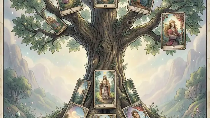 расклад дерево жизни изображение расклада в виде дерева