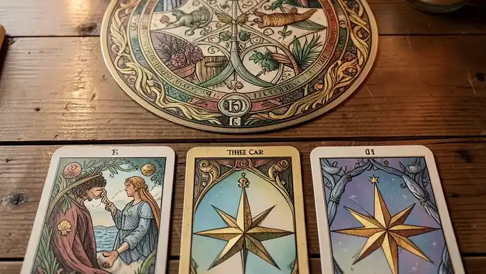 расклад для глубокого анализа — иллюстрация карт Таро