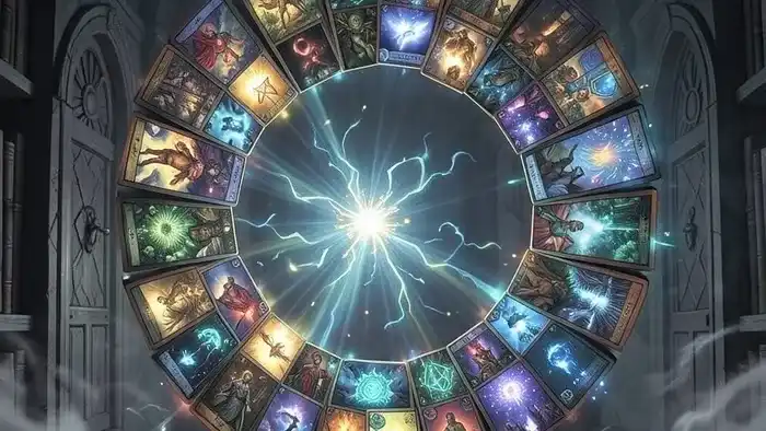 расклад для колоды 78 дверей – визуальная схема расклада