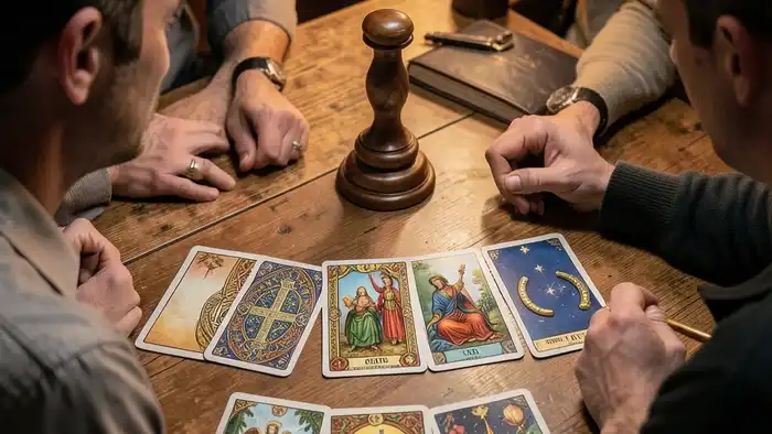 расклад для коучинга таро – изображение профессионального сеанса с Таро