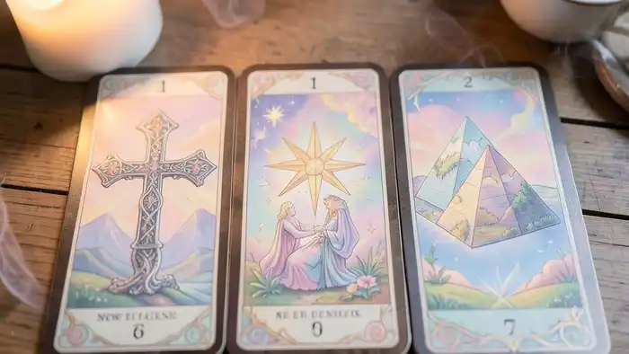 расклад для нового начала — тайный свет и карты Таро
