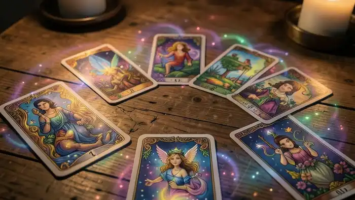 расклад для вдохновения – карта Таро с символами креативности