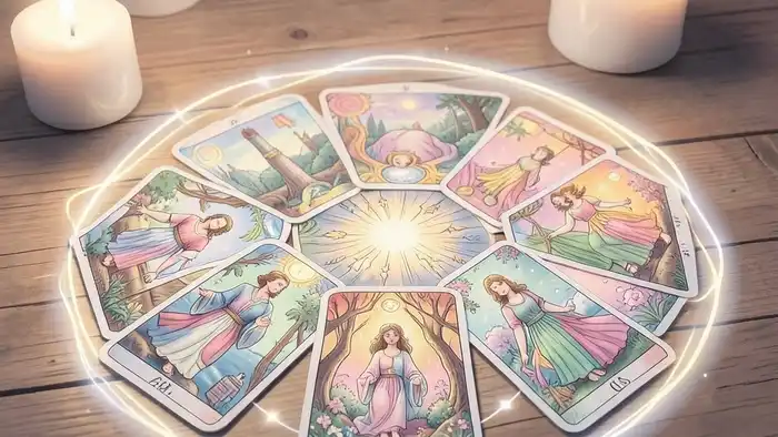 расклад на чистку ауры – визуализация энергетической очистки с картами Таро