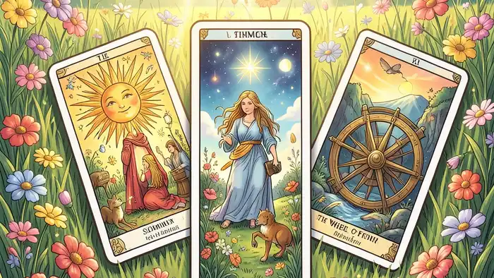 расклад на лето изображение летнего Таро расклада