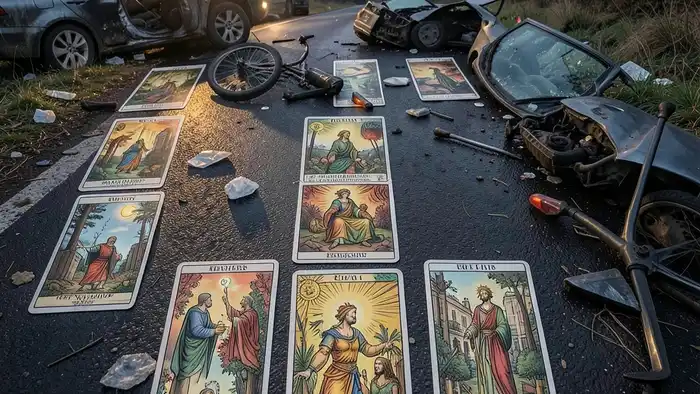 Расклад Таро 12 домов на ДТП изображение