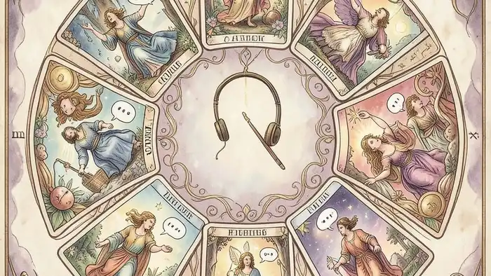 Расклад Таро 12 домов на коммуникацию – визуальная схема