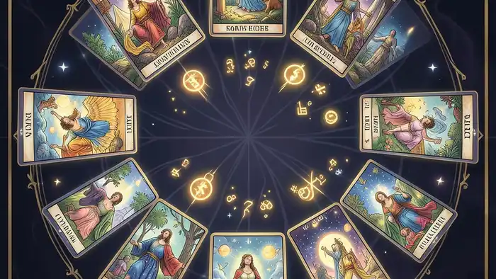 Расклад Таро «12 домов» на накопления – визуальная карта финансовых аспектов