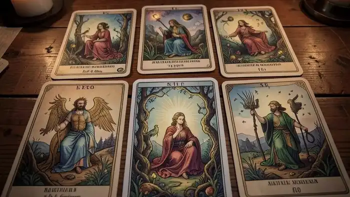 Расклад Таро «анкх» на халтуру – визуальная схема расклада