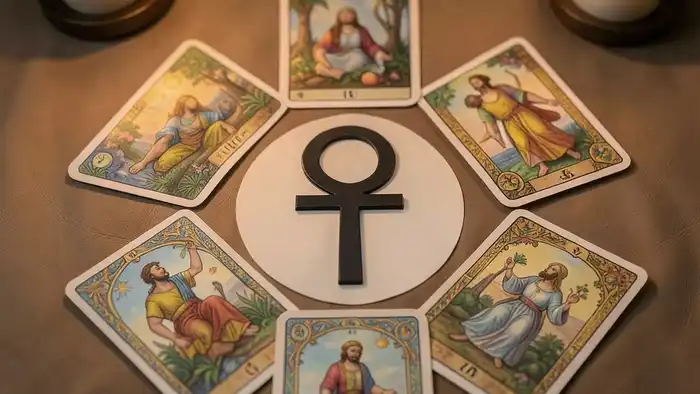 Расклад Таро «анкх» на тревожность – символ Анкх и карты Таро