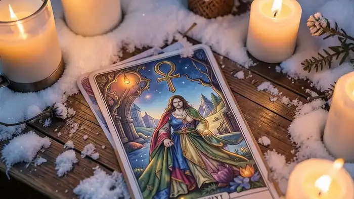 Расклад Таро «анкх» на январь – изображение расклада