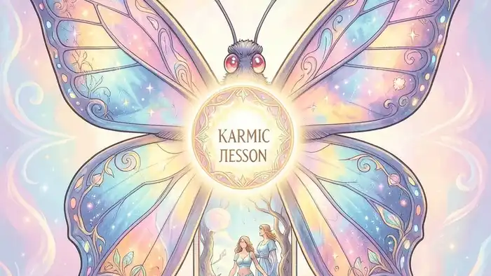 Расклад Таро «бабочка» на кармический урок – визуальная схема расклада