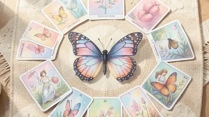 Расклад Таро «бабочка» на медитацию и здоровье