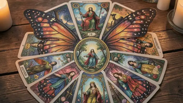расклад Таро «бабочка» на разлуку изображение