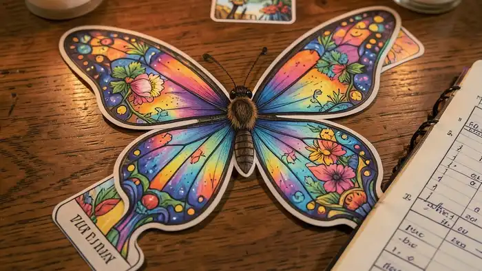 Расклад Таро «бабочка» на успех проекта, визуализация расклада