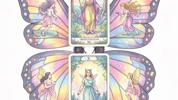 Расклад Таро «бабочка» – визуализация расклада в виде крыльев