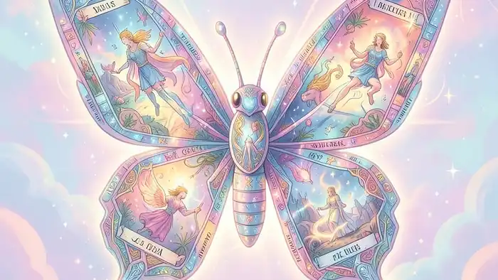 Расклад Таро «бабочка» – символ трансформации карьеры