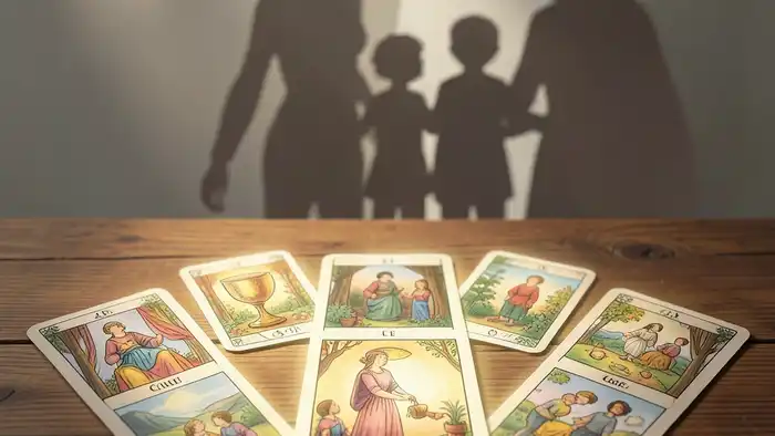 Расклад Таро чаша на семейный кризис – иллюстрация