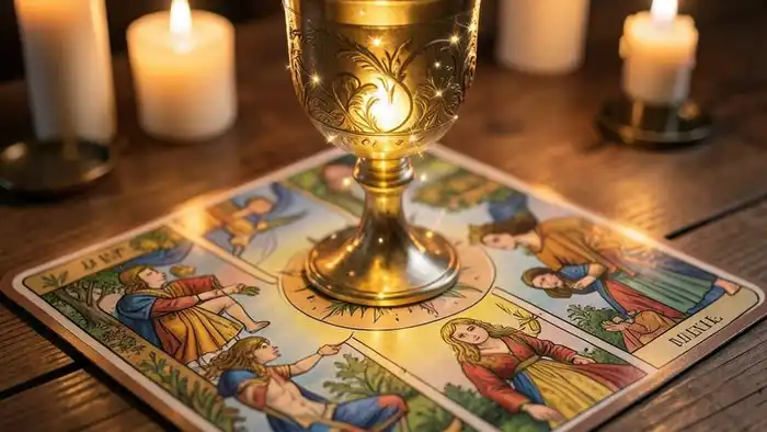 Расклад Таро чаша – символика чаши и отношений