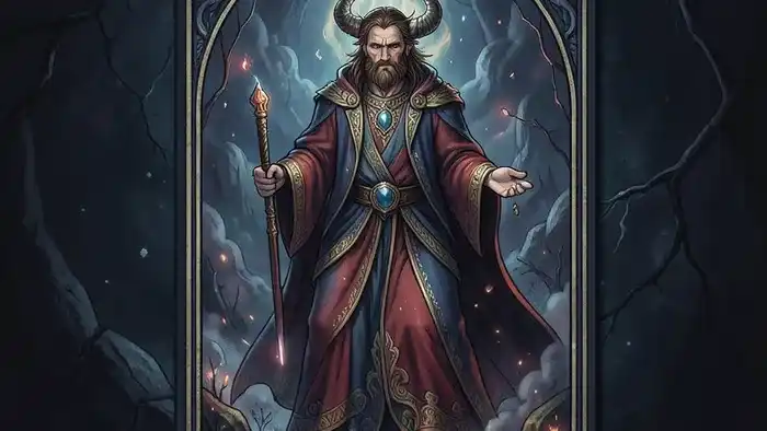 Расклад Таро Четыре стихии на архетип: карты, выложенные крестом, и символы огня, земли, воздуха и воды.