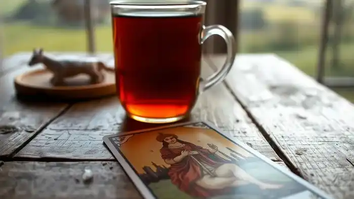 Расклад Таро Да или Нет на жизнь за городом — карта Императрица на фоне загородного пейзажа