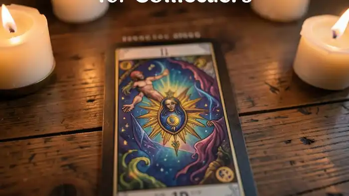 Расклад Таро «да или нет одна карта» на коллег – изображение карты на столе