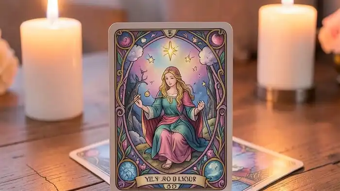 Расклад Таро «да или нет одна карта» на первое свидание, карта на столе