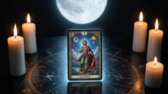Расклад Таро «да или нет одна карта» на затмение — мистическая сцена