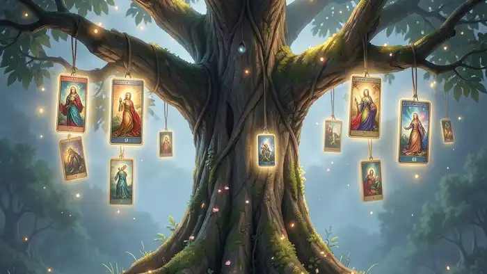 расклад Таро дерево жизни на возврат любимого изображение