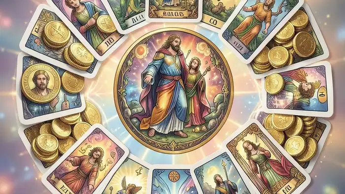 Расклад Таро «домино» – визуализация предсказания прихода денег