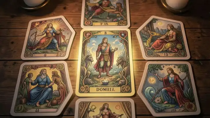 Расклад Таро домино – визуальная схема расклада