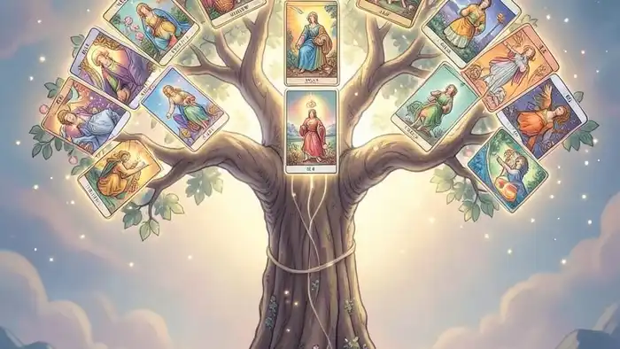 Расклад Таро Древо Сефирот – визуализация исцеления от анорексии