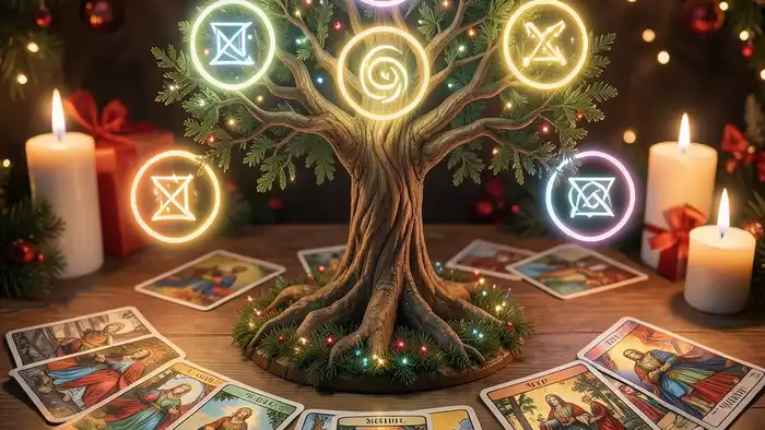 Расклад Таро Древо Сефирот на Рождество – праздничный расклад с символикой Сефирот
