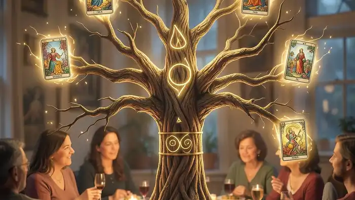 Расклад Таро Древо Сефирот на тещу и отношения, дерево Сефирот с картами