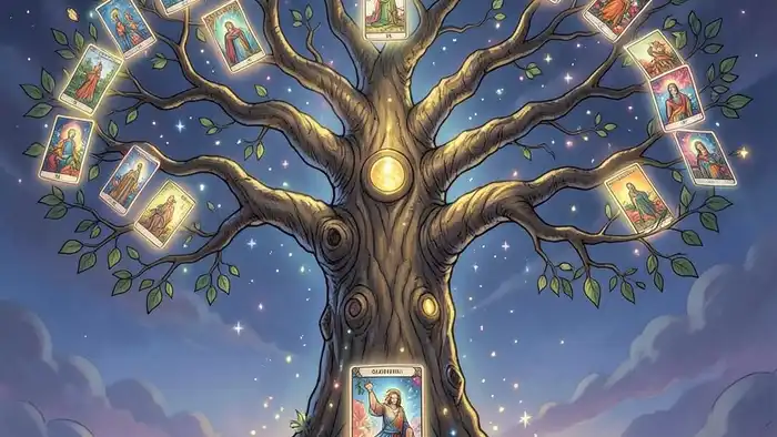 Расклад Таро Древо Сефирот – символ уверенности